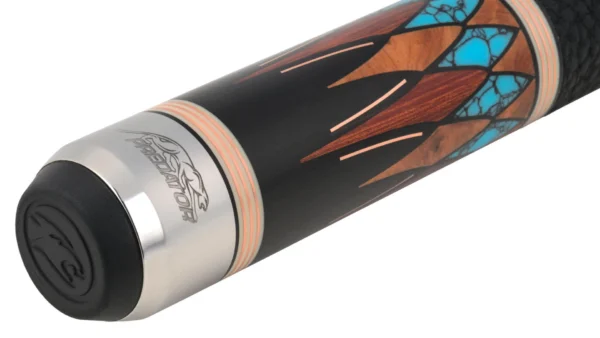 Predator Virtuoso Maple/Turquoise Pool Cue - Image 3
