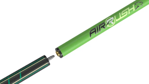 Predator Air Rush Neon Green Jump Cue – Sport Wrap - Image 3