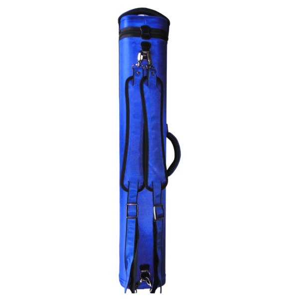 J&J America 4B/8S Blue Nylon Double Strap Case - Image 2