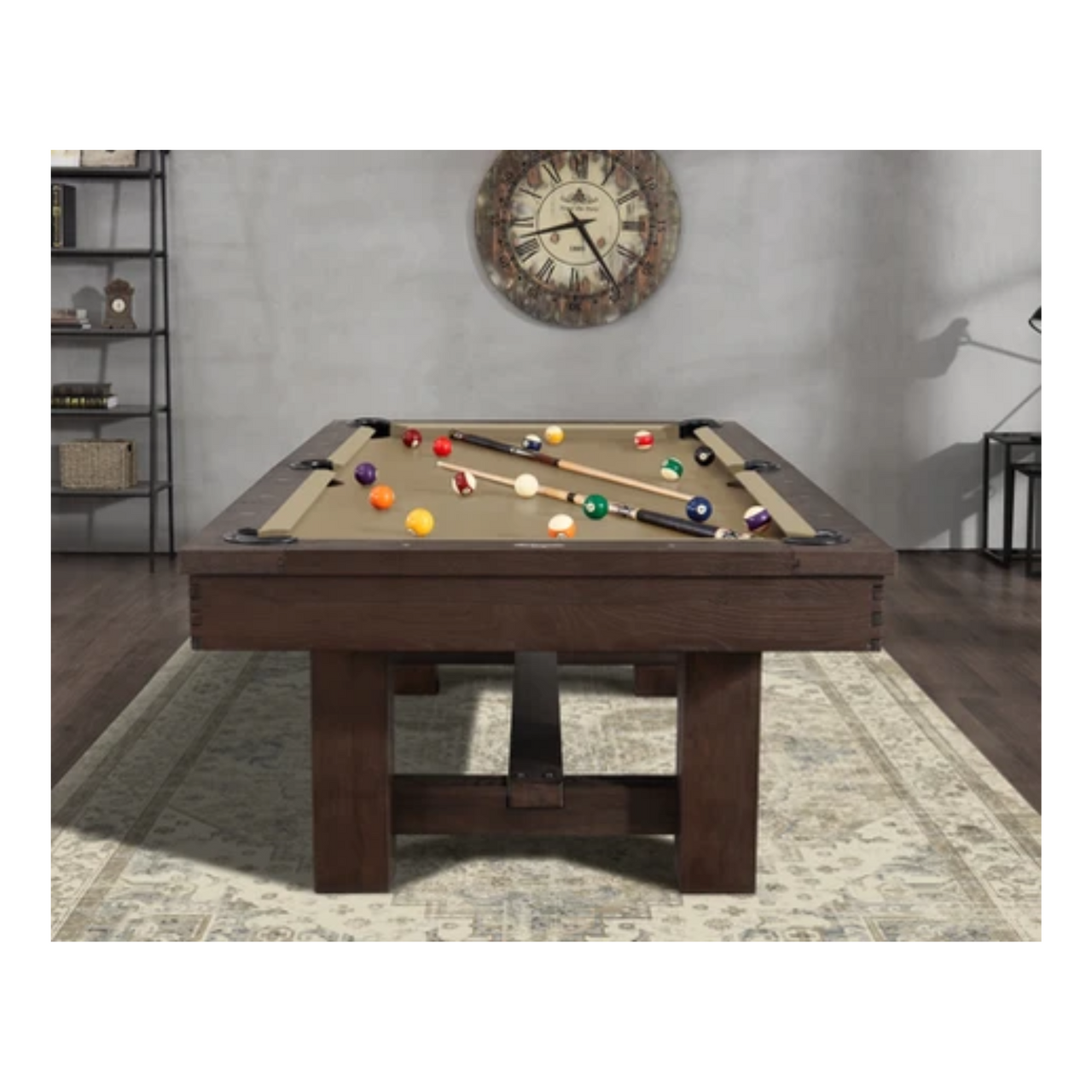 Imperial Reno Weathered Dark Chestnut Pool Table - Image 2