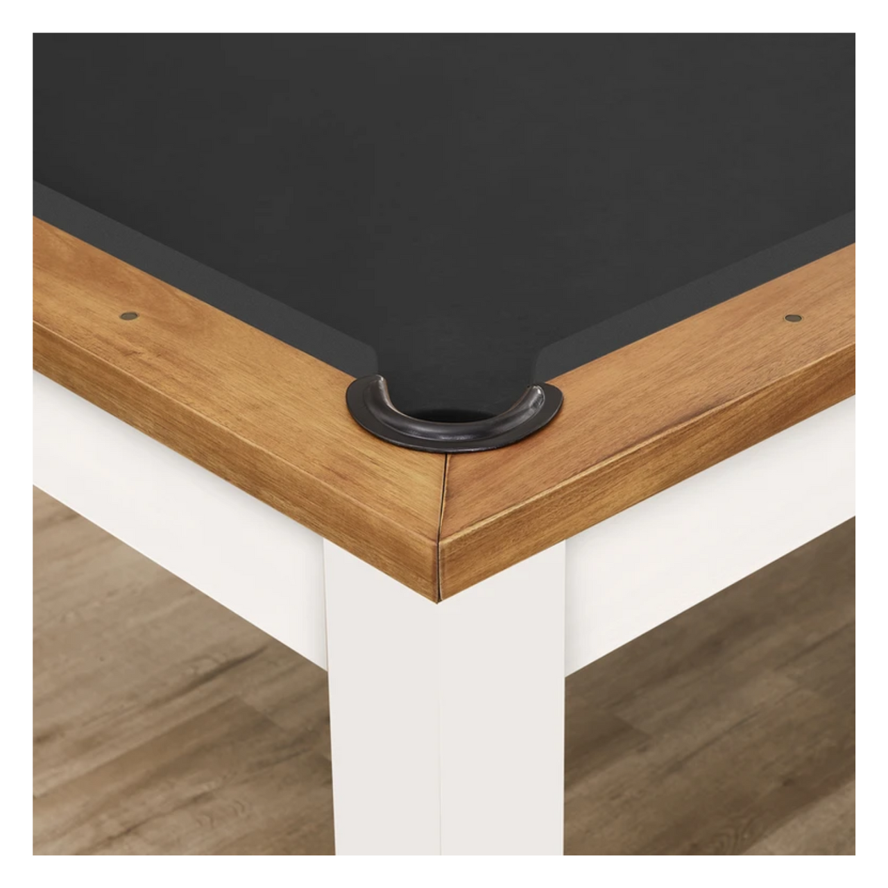 Imperial Penelope II Pool Table with Dining Top in Acacia & White - Image 4