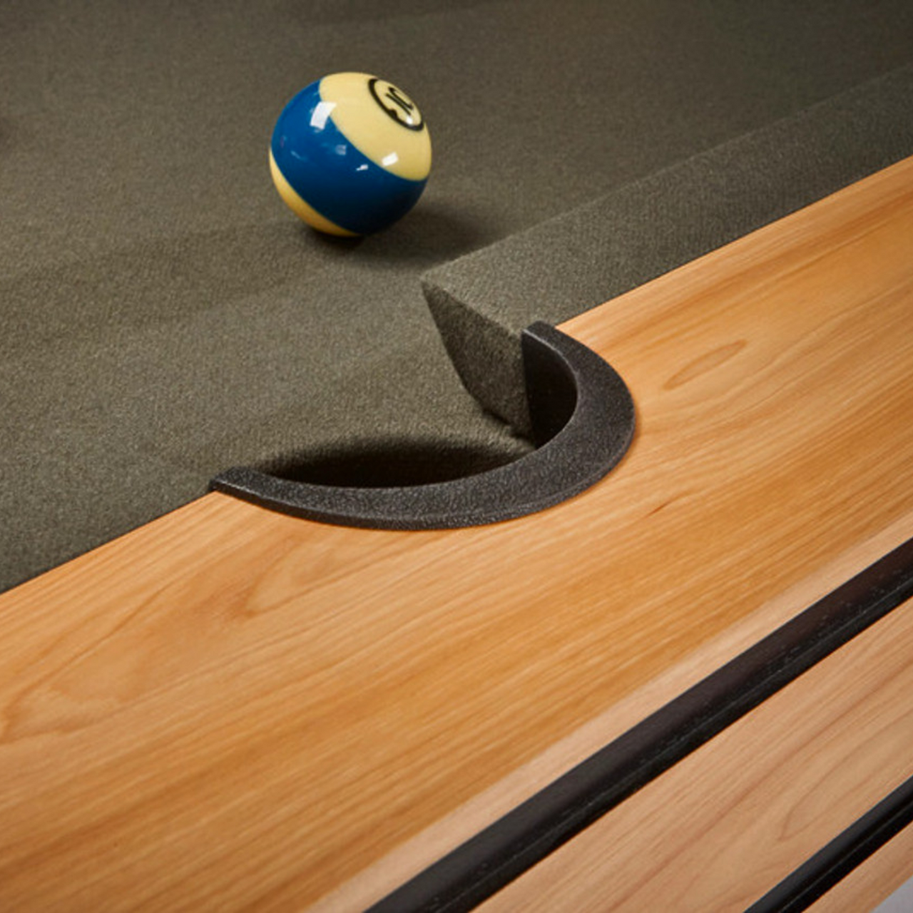Natural Hickory Pool Table - Image 2