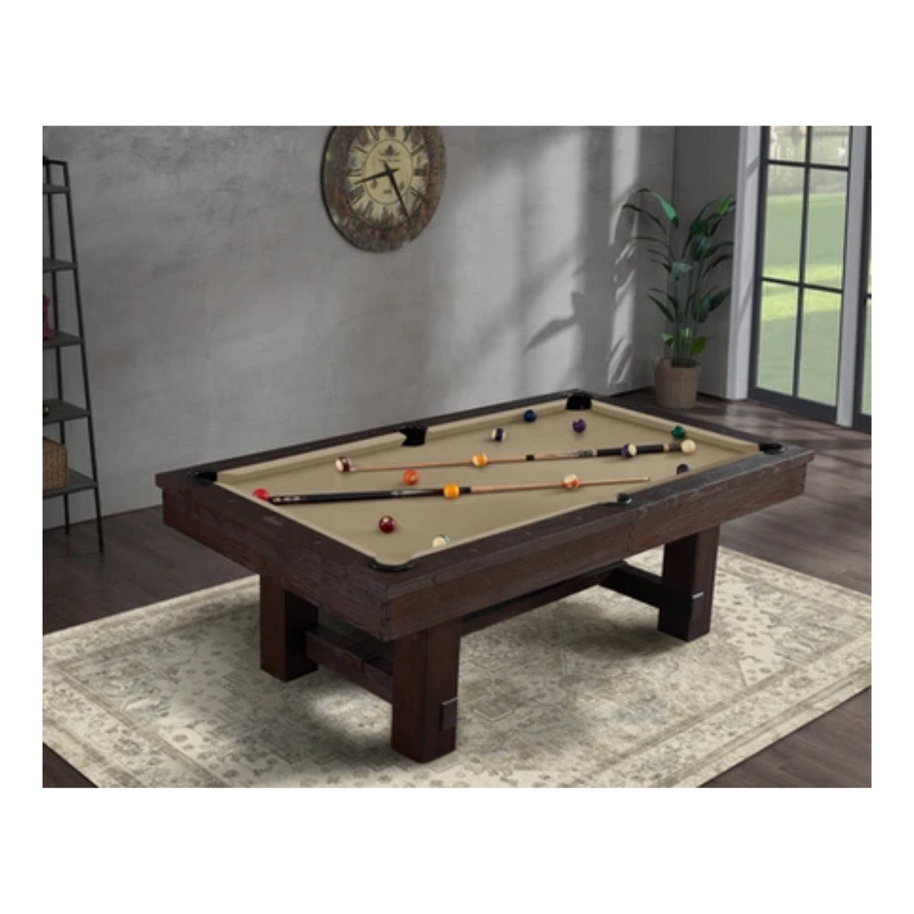 Imperial Reno Weathered Dark Chestnut Pool Table - Image 5