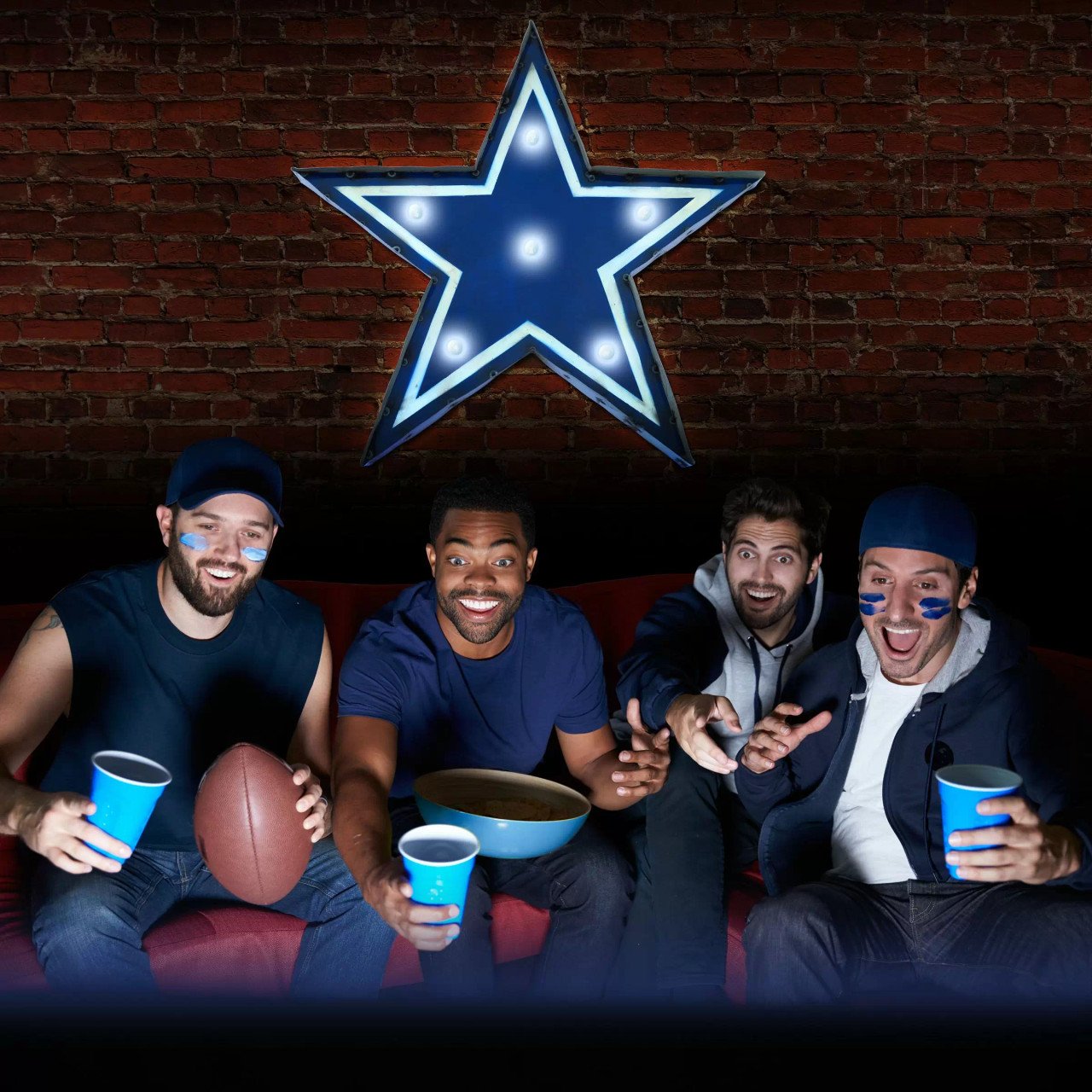 Imperial Dallas Cowboys Lighted Sign - Image 3