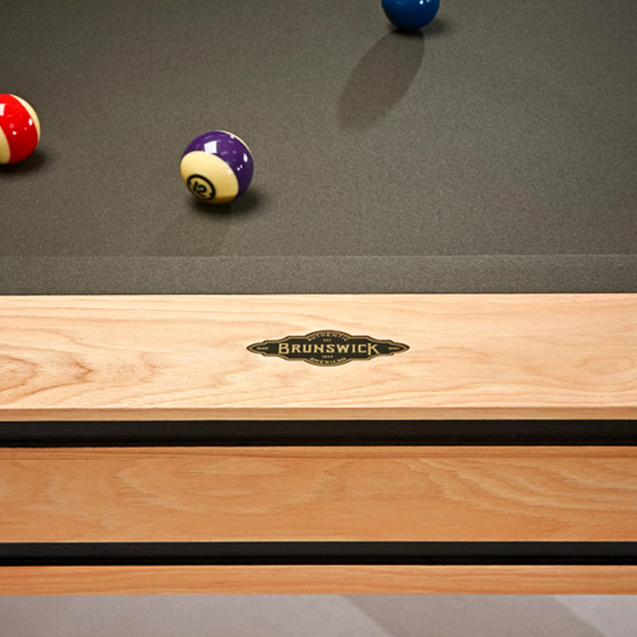Natural Hickory Pool Table - Image 4