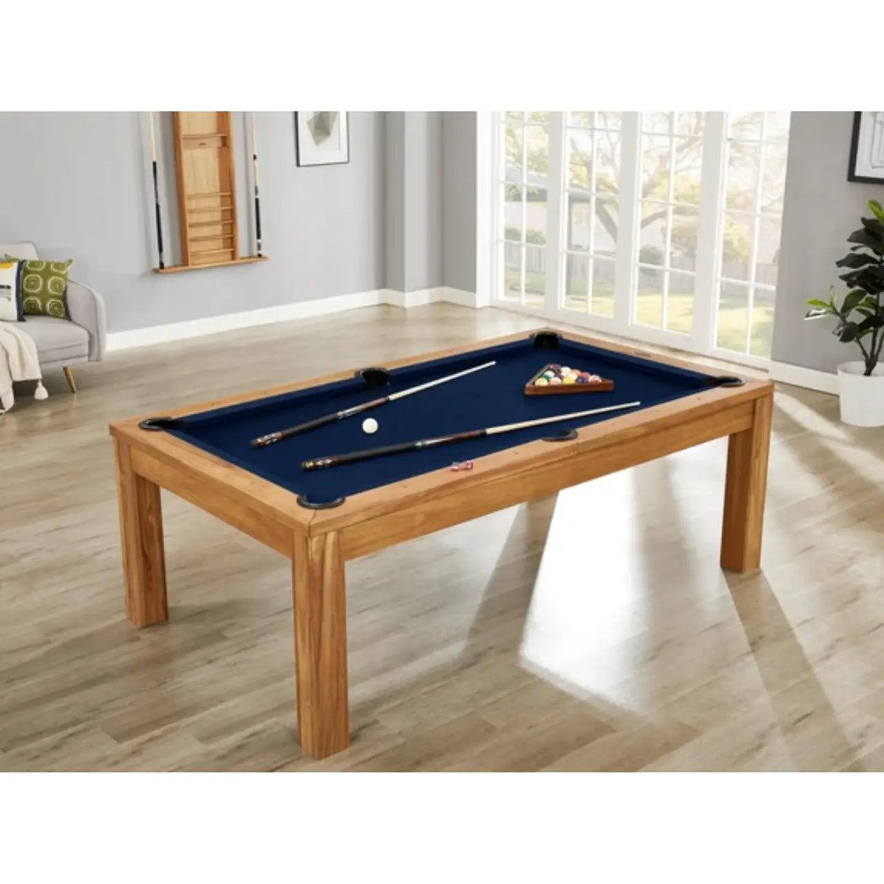 Imperial Penelope II Pool Table with Dining Top in Acacia - Image 2