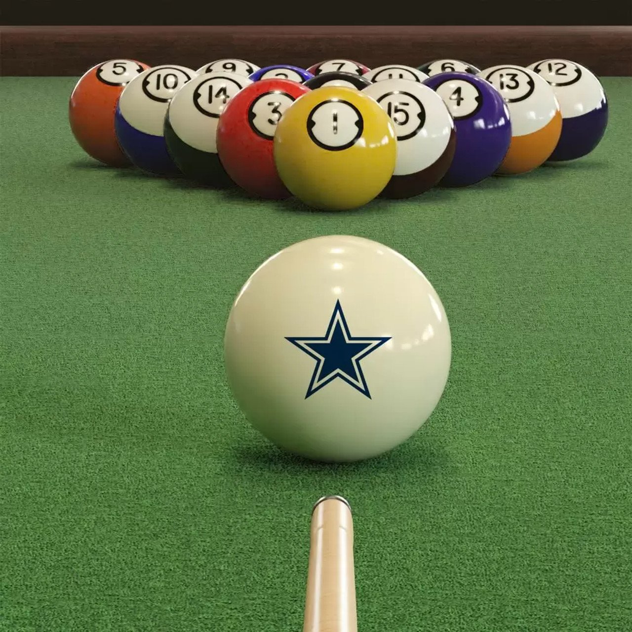 Imperial Dallas Cowboys Cue Ball - Image 2