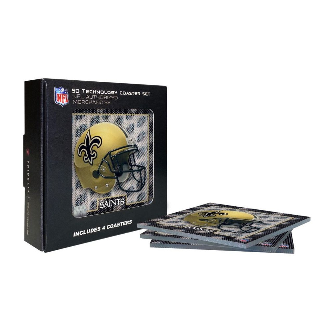 New Orleans Saints Coaster Set - Image 2