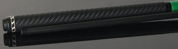 Jacoby BlaCkOut JACBKOUTSGGR Sport Wrap Carbon Fiber Break/Jump Cue - Green - Image 5