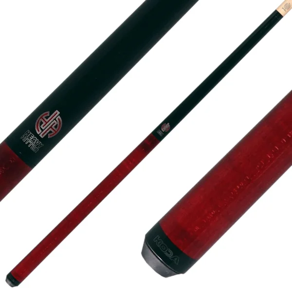KODA Red Stained Curly Maple Heavy Hitter Break/Jump Cue