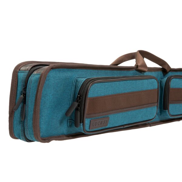 Lucasi Duo 2B/4S LZDU24BL Soft Case – Blue/Brown - Image 2