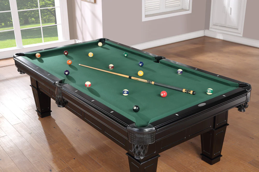 Marietta 8 Foot Pool Table Birch Black - Image 6