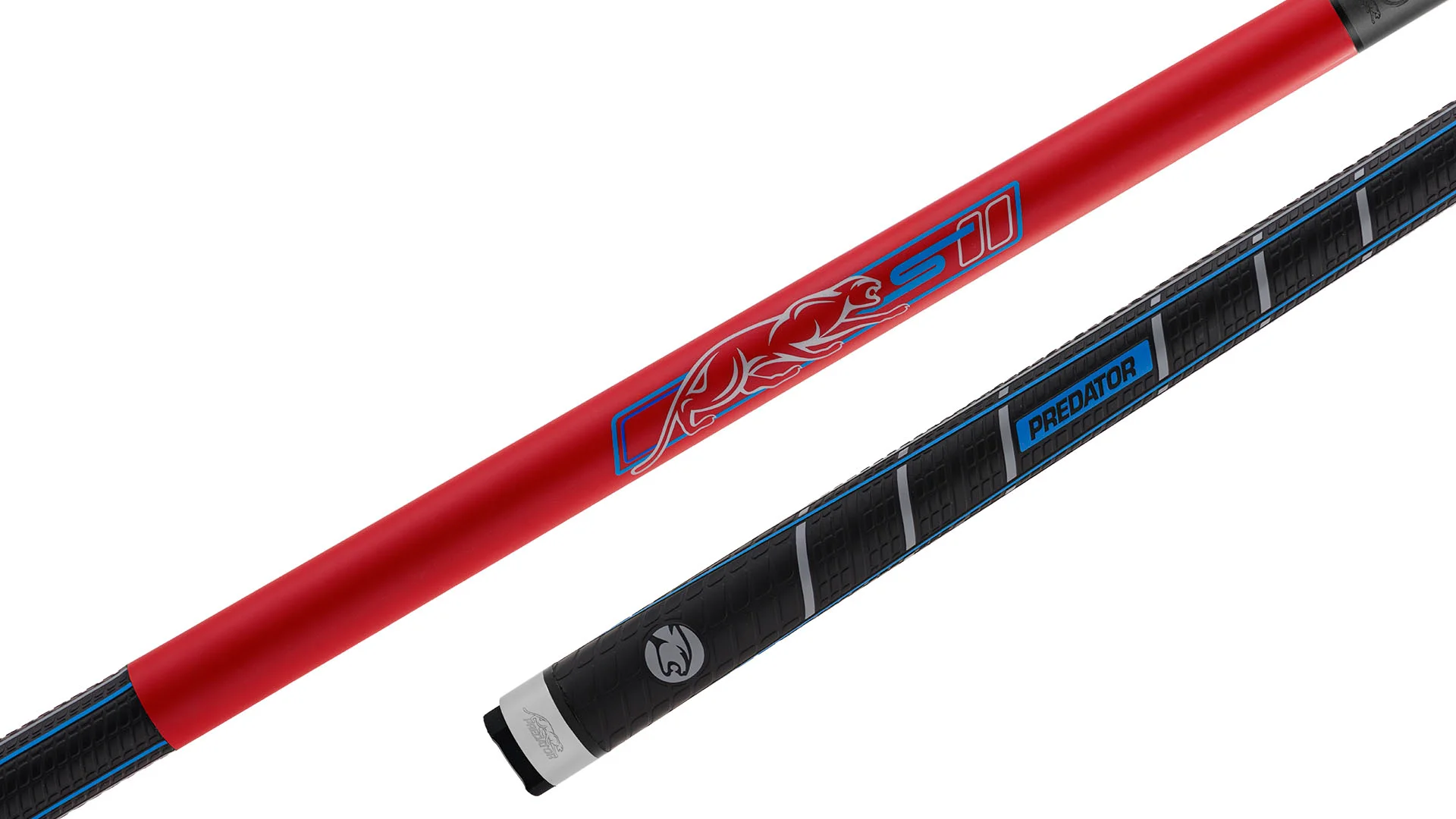 Predator Sport 2 Matte Red Pool Cue with REVO Carbon Fiber Shaft – Sport Wrap