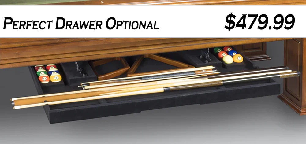 Marietta 8 Foot Pool Table Birch Black - Image 3