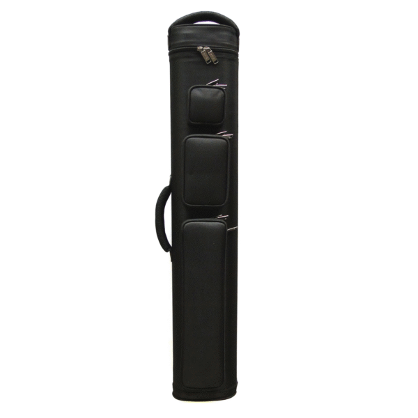 J&J America 4B/8S Black Nylon Double Strap Case