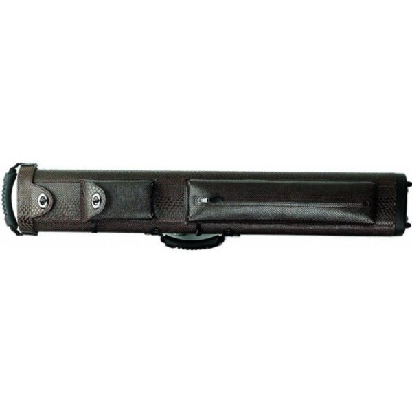 J&J Pro Cue 4B/8S Brown Case with Wheels