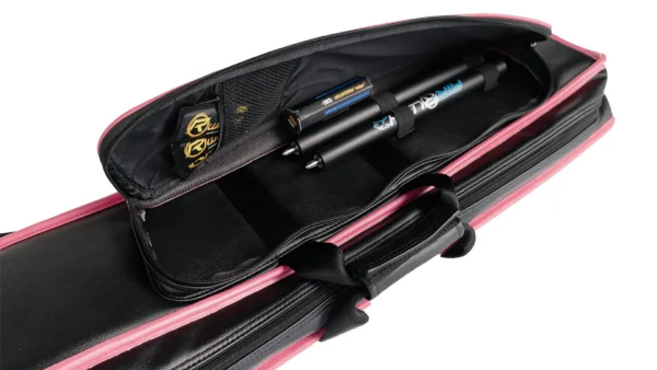 Predator Roadline Black/Pink Pool Cue Soft Case – 4 Butts x 8 Shafts - Image 10