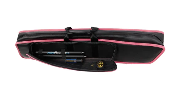 Predator Roadline Black/Pink Pool Cue Soft Case – 4 Butts x 8 Shafts - Image 5