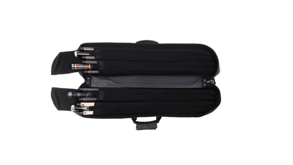 Predator Roadline Black/Pink Pool Cue Soft Case – 4 Butts x 8 Shafts - Image 13